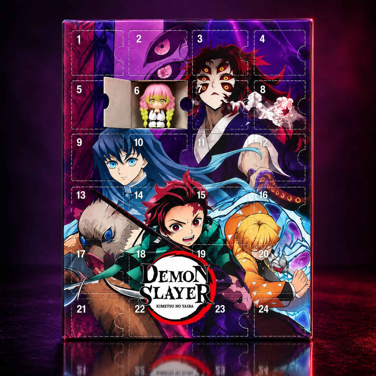 Door 6 opened with a chibi figure inside